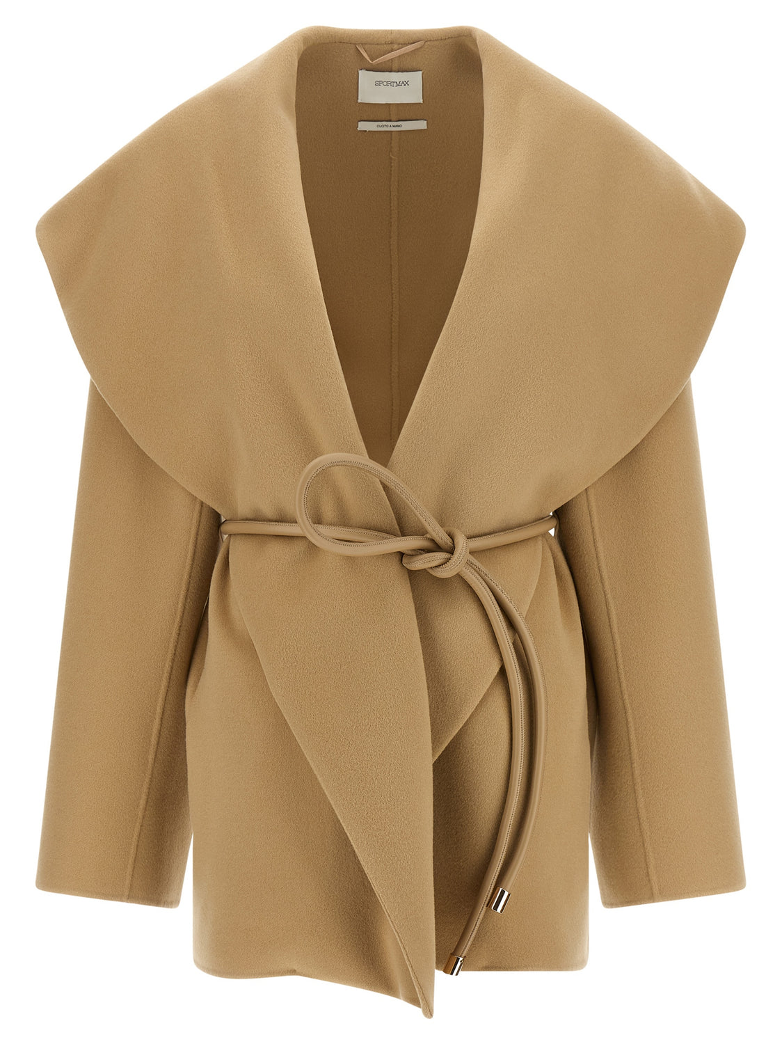 Beige Wool Coat