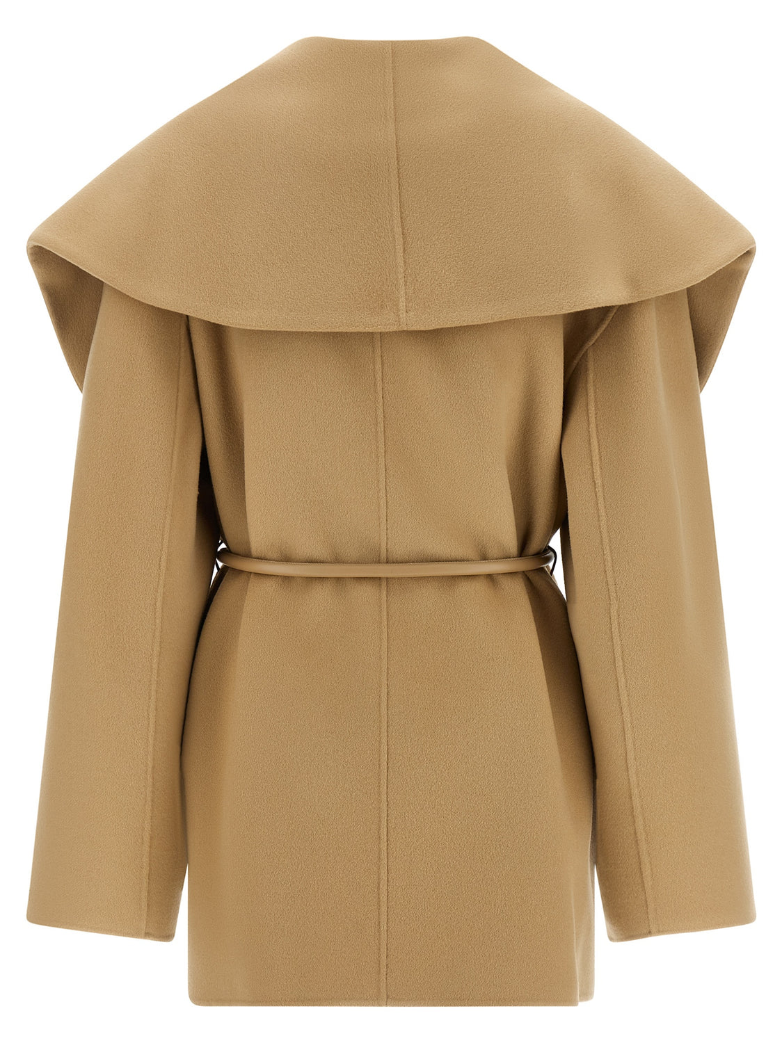 Beige Wool Coat