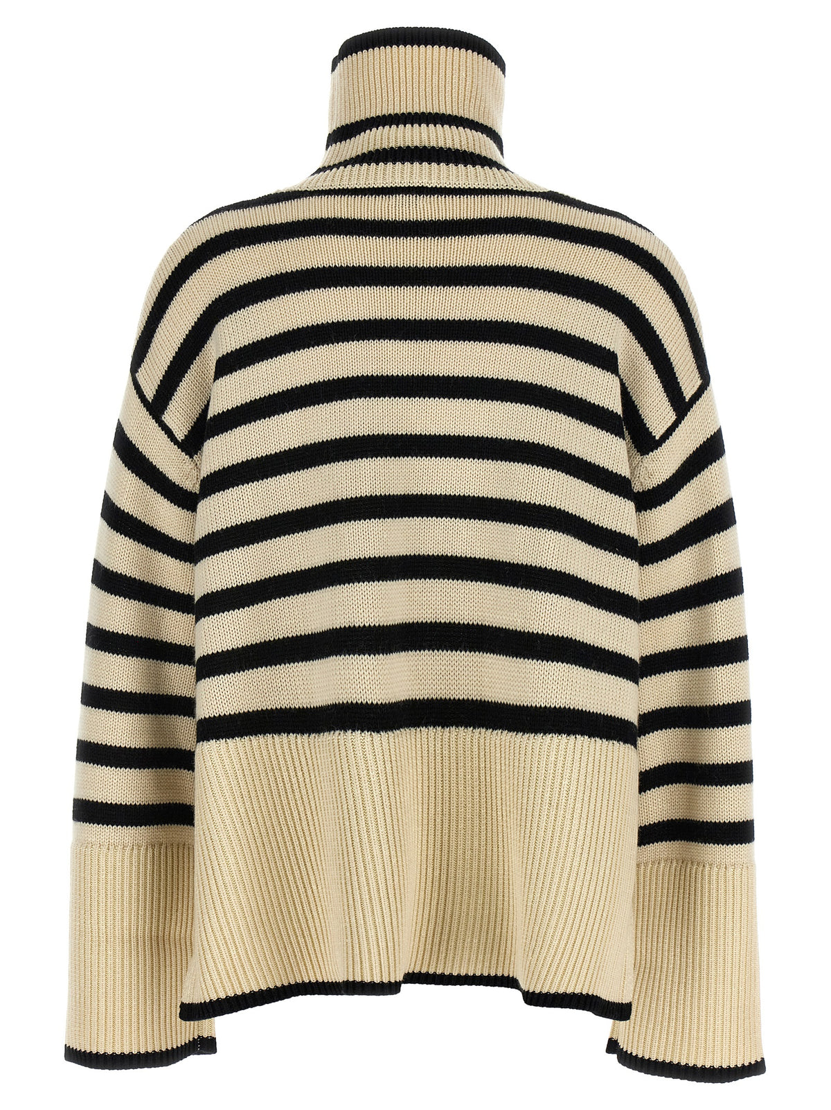 Bicolor Wool Cardigan