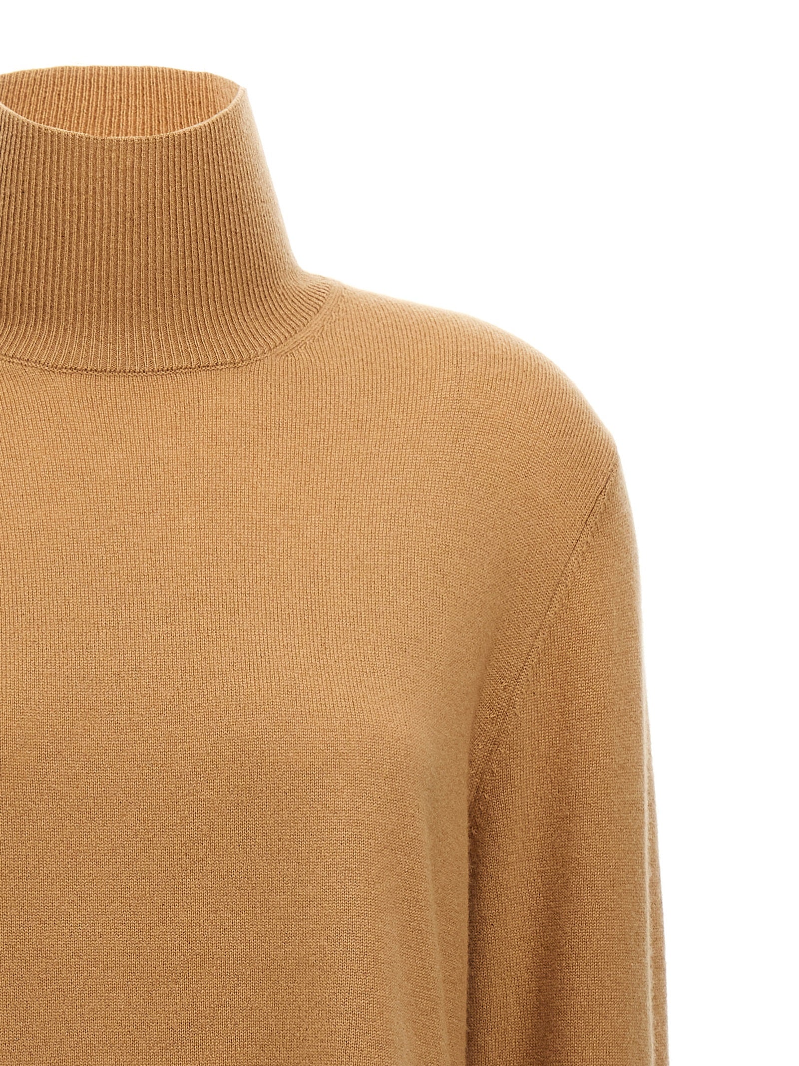 Beige Cashmere Cardigan