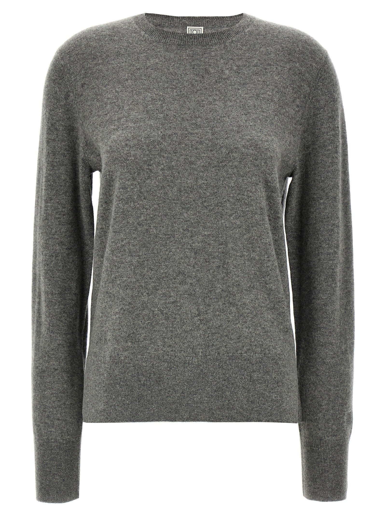 Gray Cashmere Cardigan