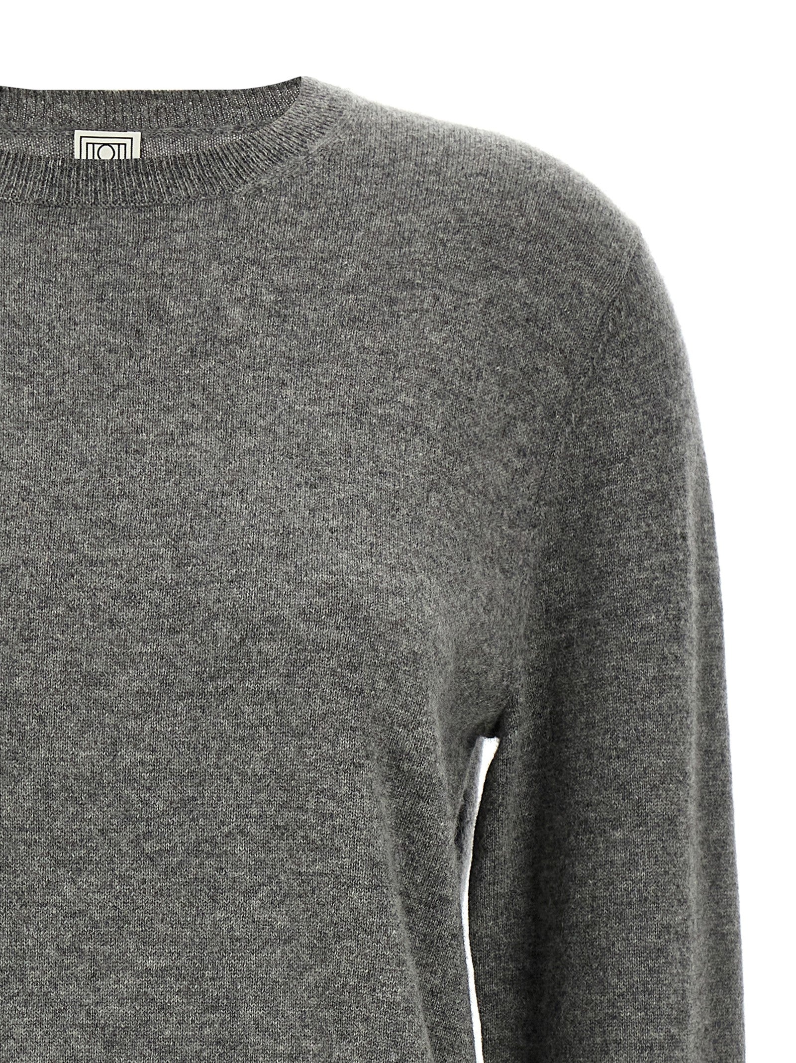 Gray Cashmere Cardigan