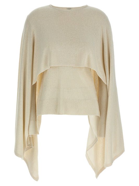 Beige Silk Cardigan