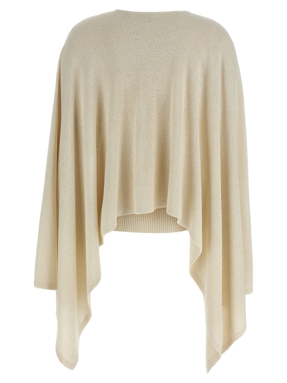 Beige Silk Cardigan