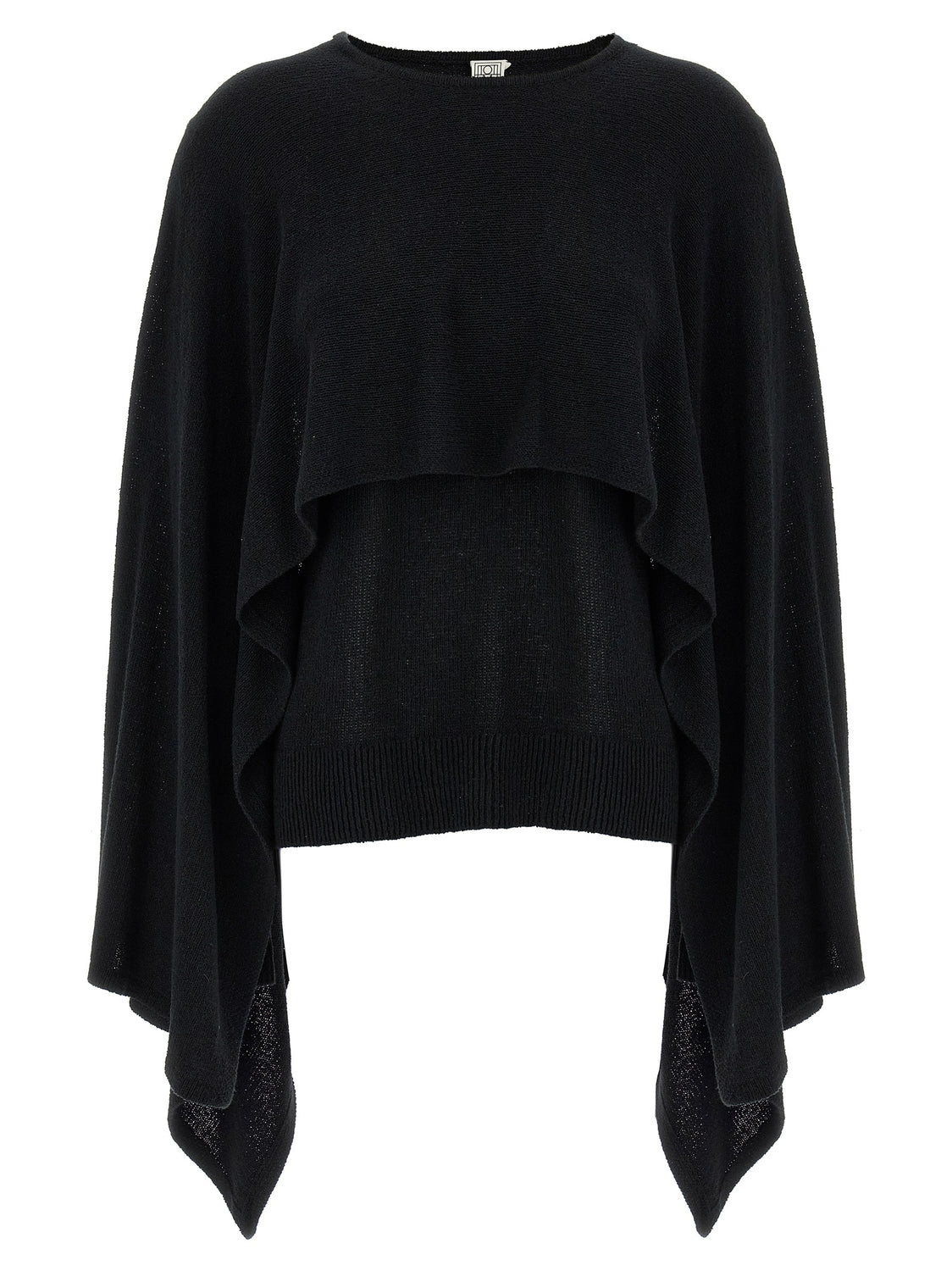 Black Silk Cardigan