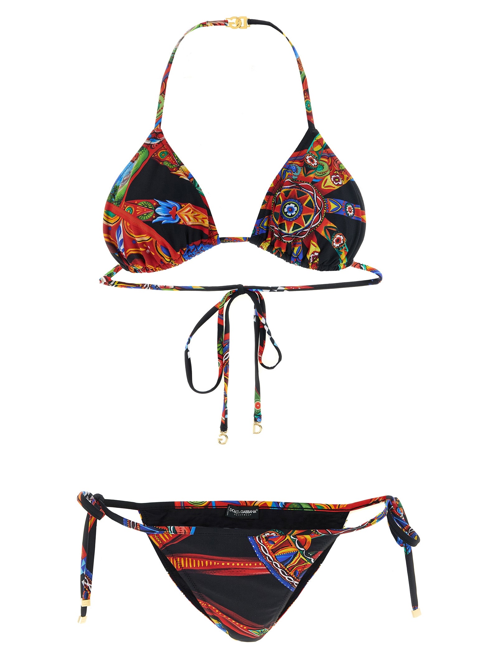 Multicolor Polyamide Bikini