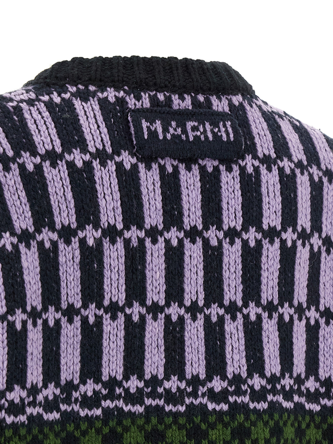Multicolor Wool Cardigan