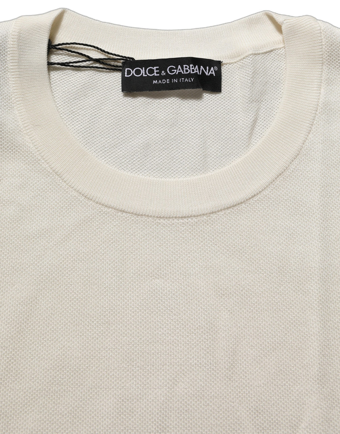 Off White Crew Neck Short Sleeves T-shirt