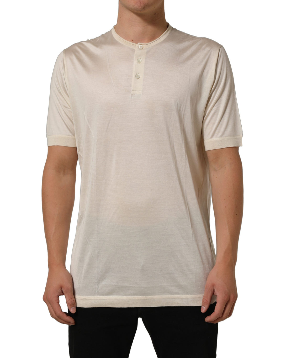 White Short Sleeve Collared Polo T-shirt