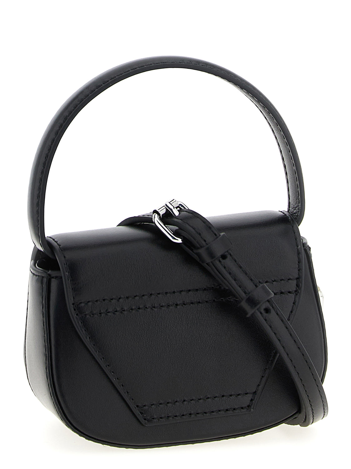 Black Cowhide Handbag