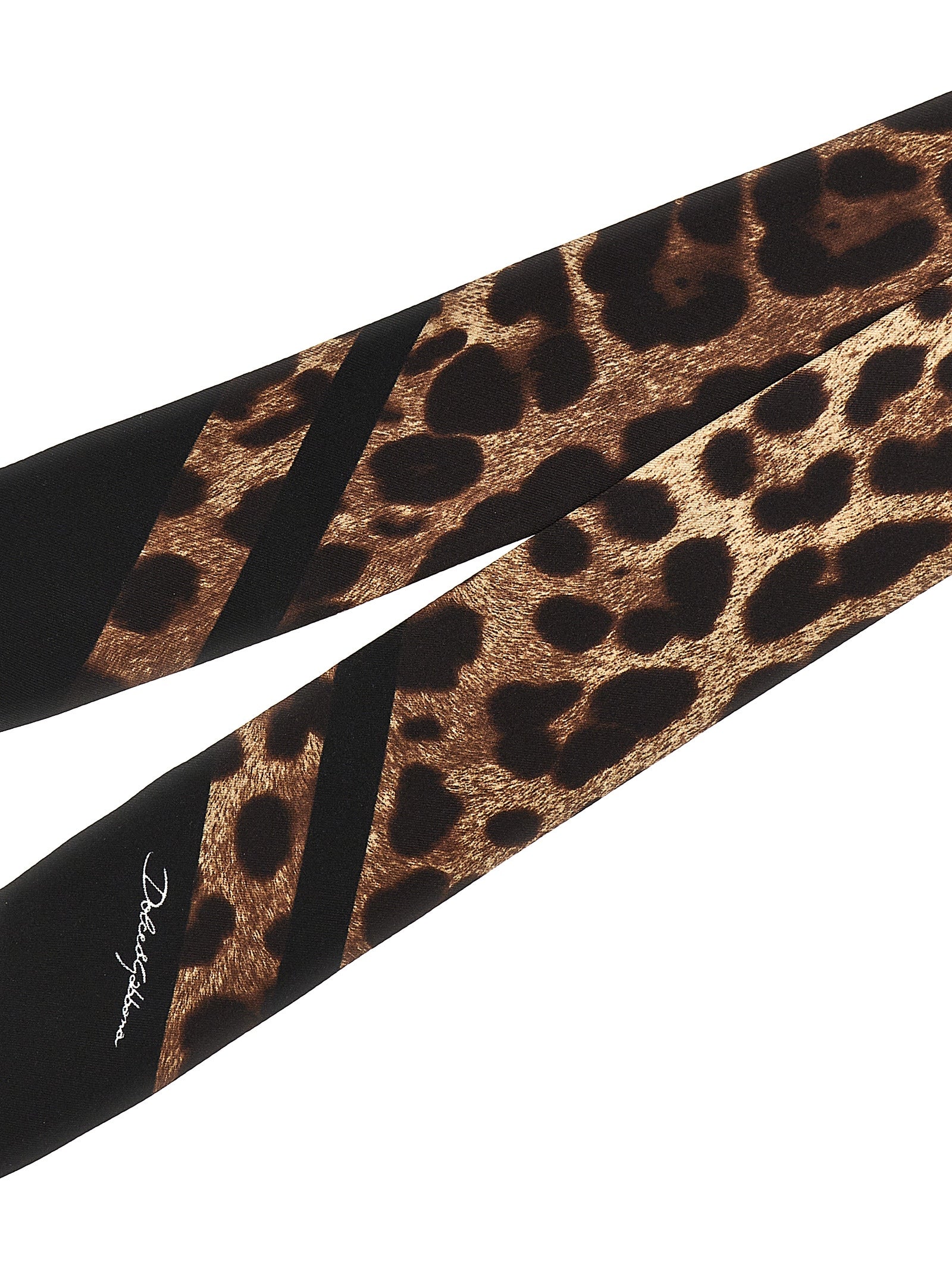 Brown Silk Foulard