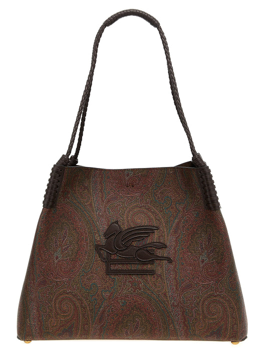 Brown Cotton Tote Bag