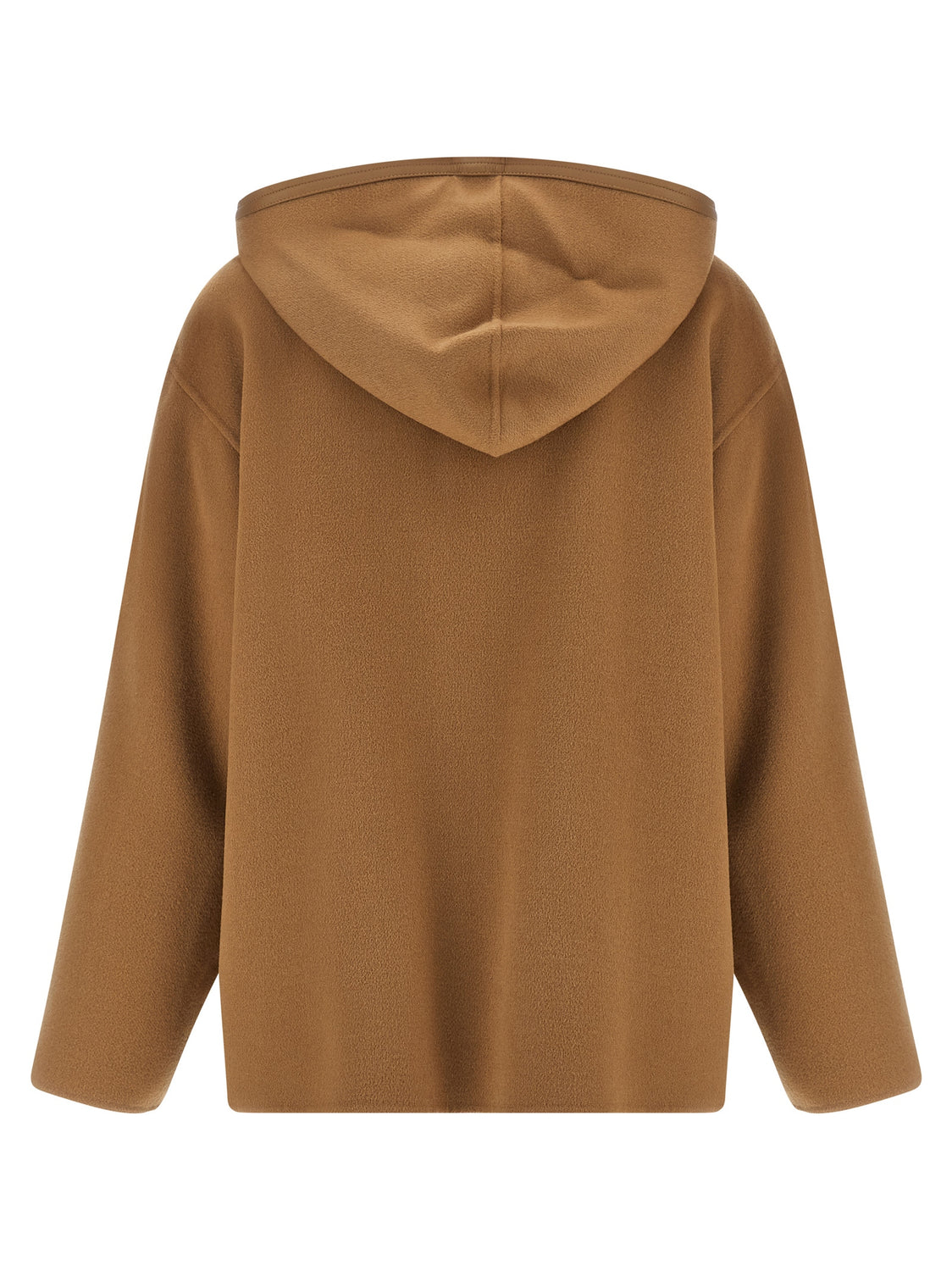 Beige Virgin Wool Coat