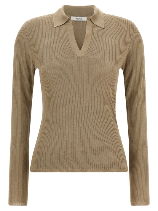 Beige Silk Cardigan