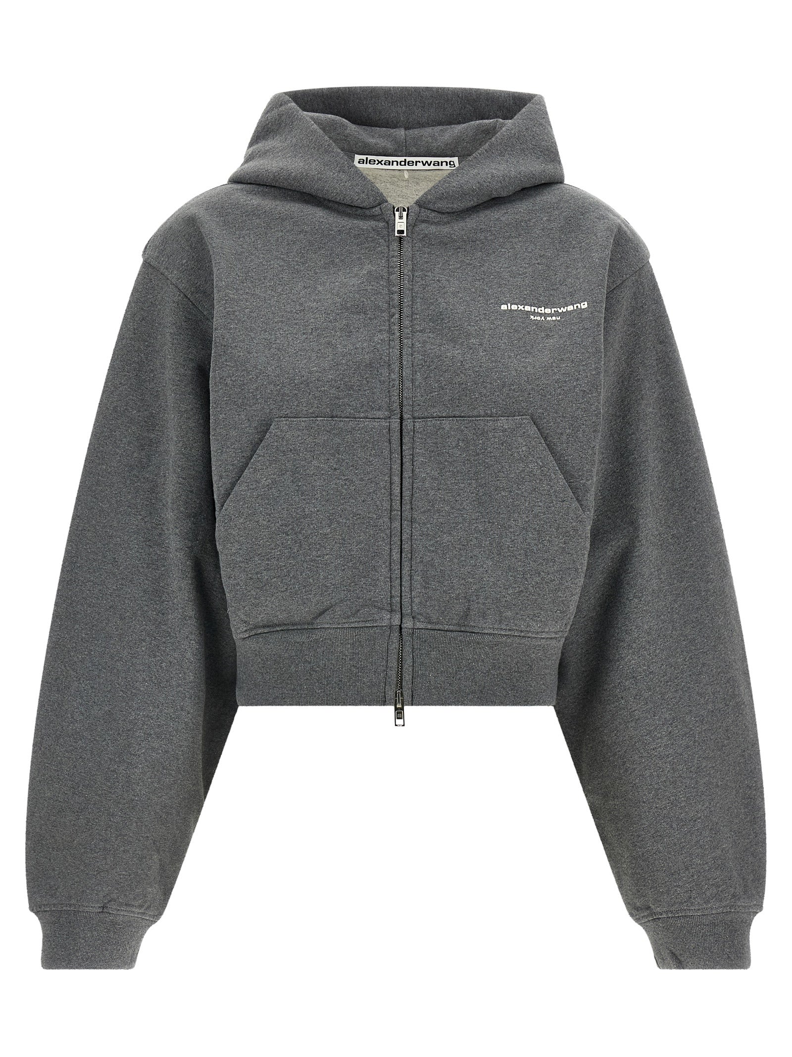 Gray Cotton Sweatshirt