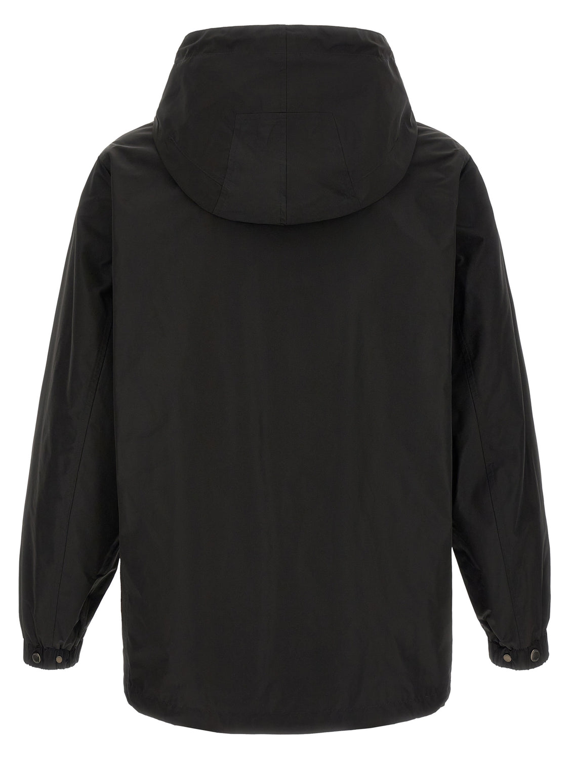 Black Polyester Coat