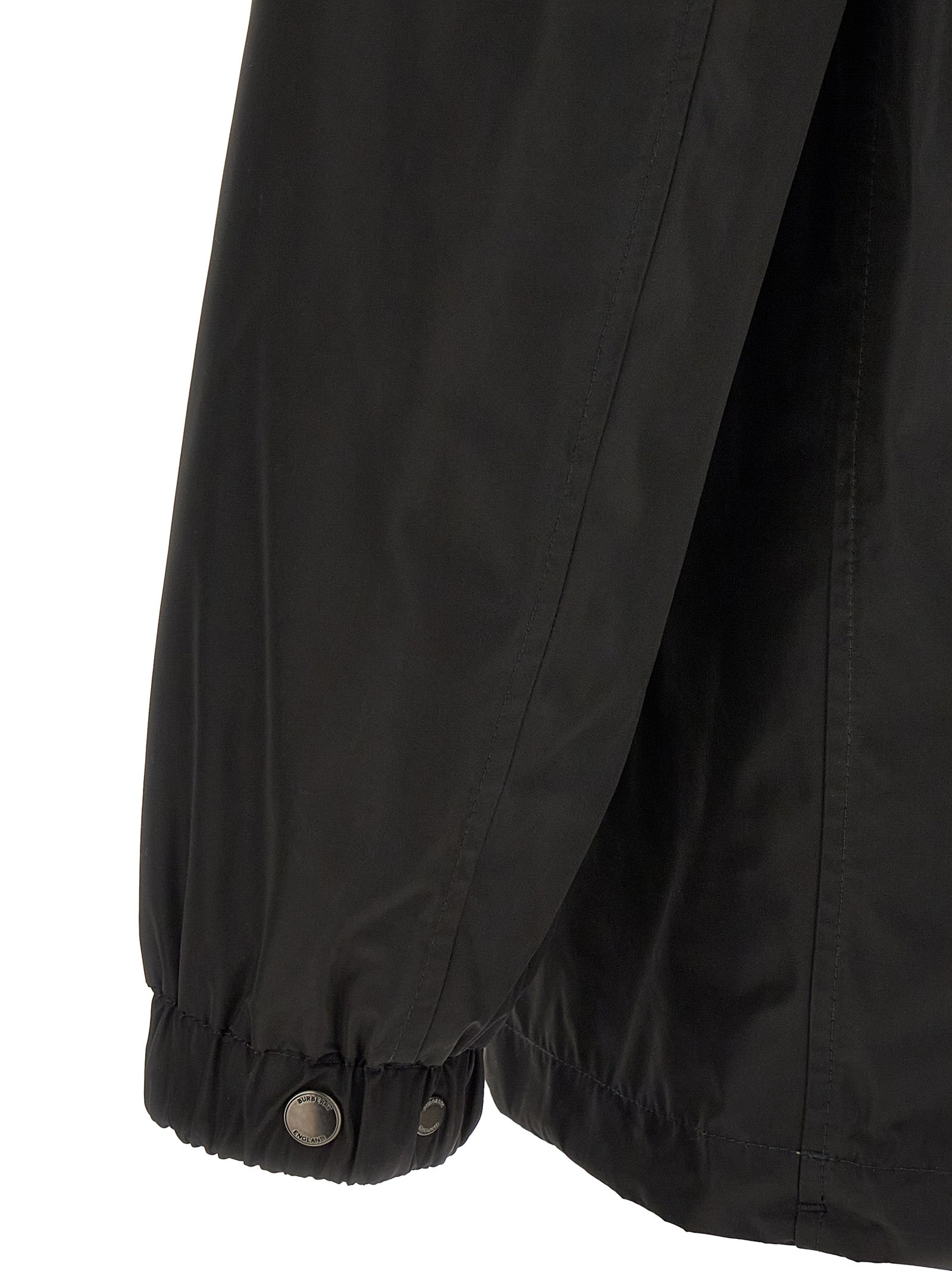 Black Polyester Coat