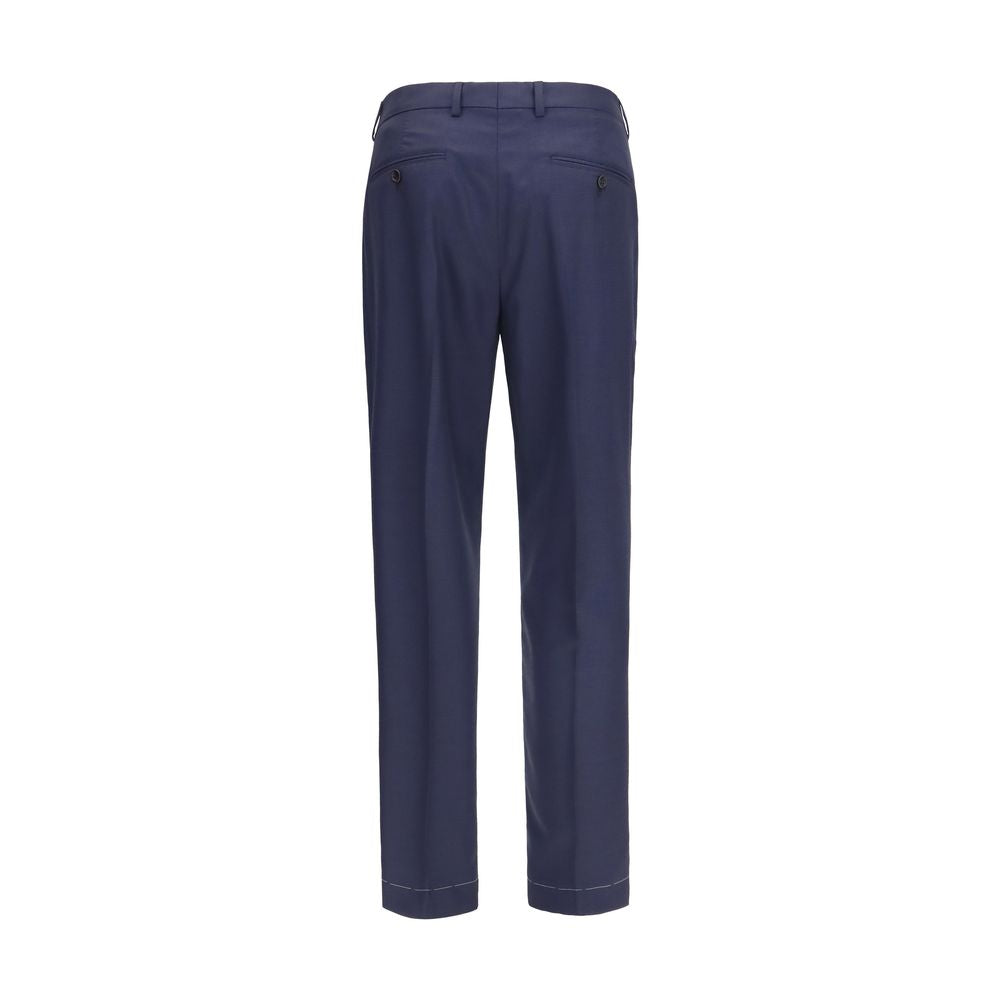 Blue Wool Oves Aries Dress Pants
