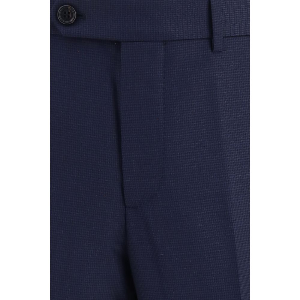 Blue Wool Oves Aries Dress Pants