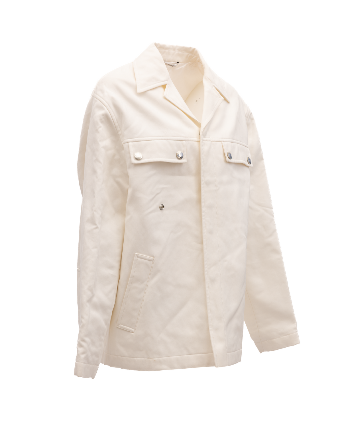 Ivory Oversized Shirt Jacket