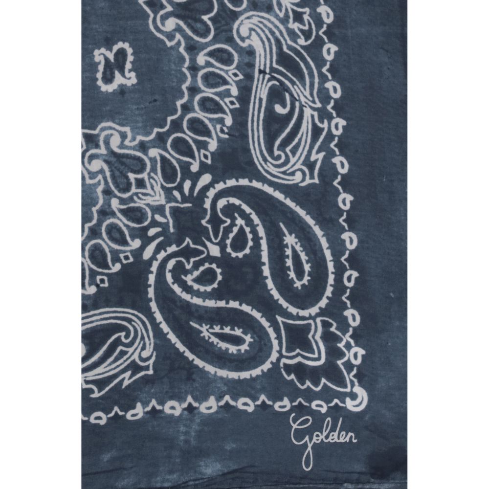 Blue Silk Scarf