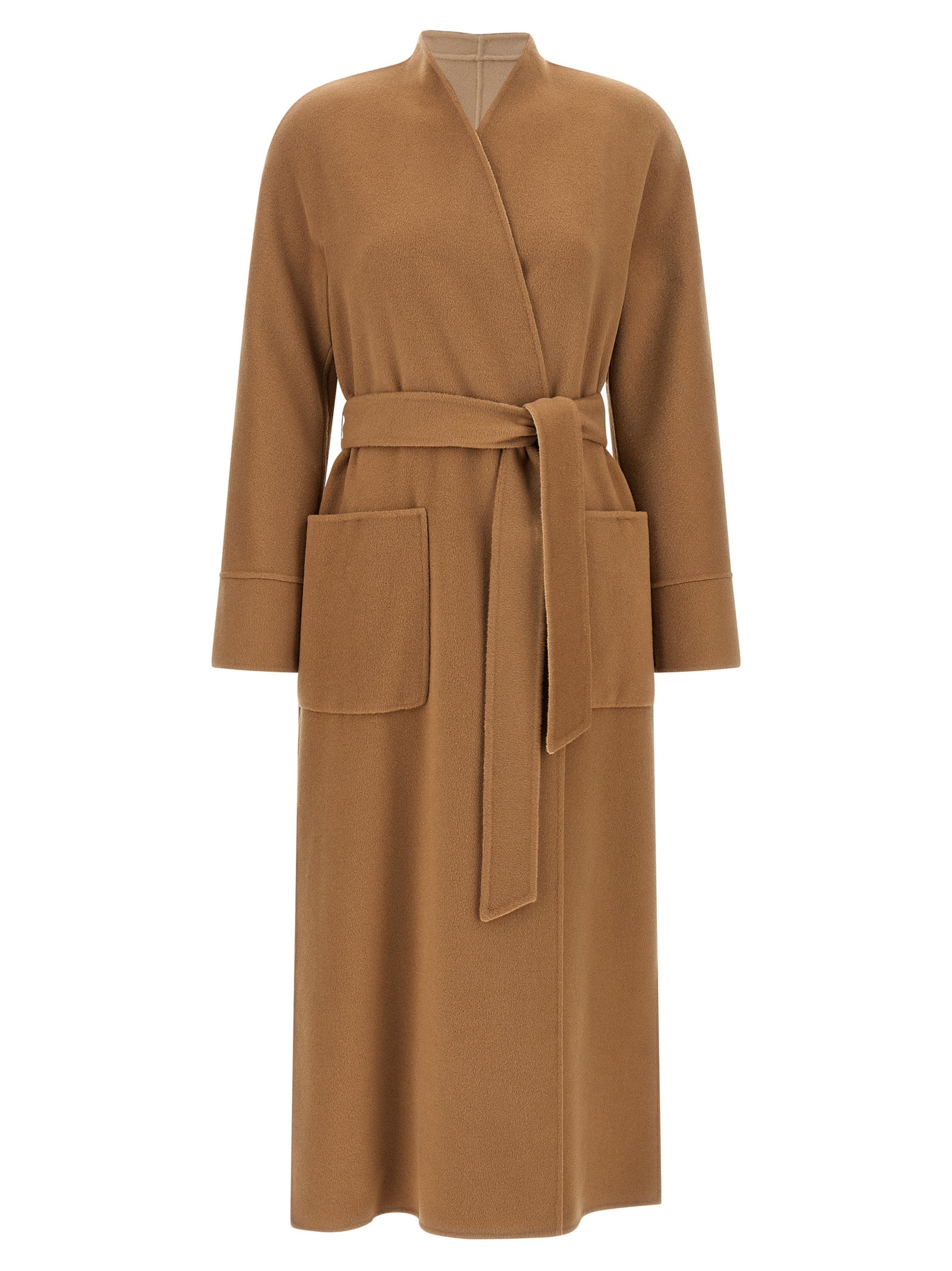 Beige Wool Coat