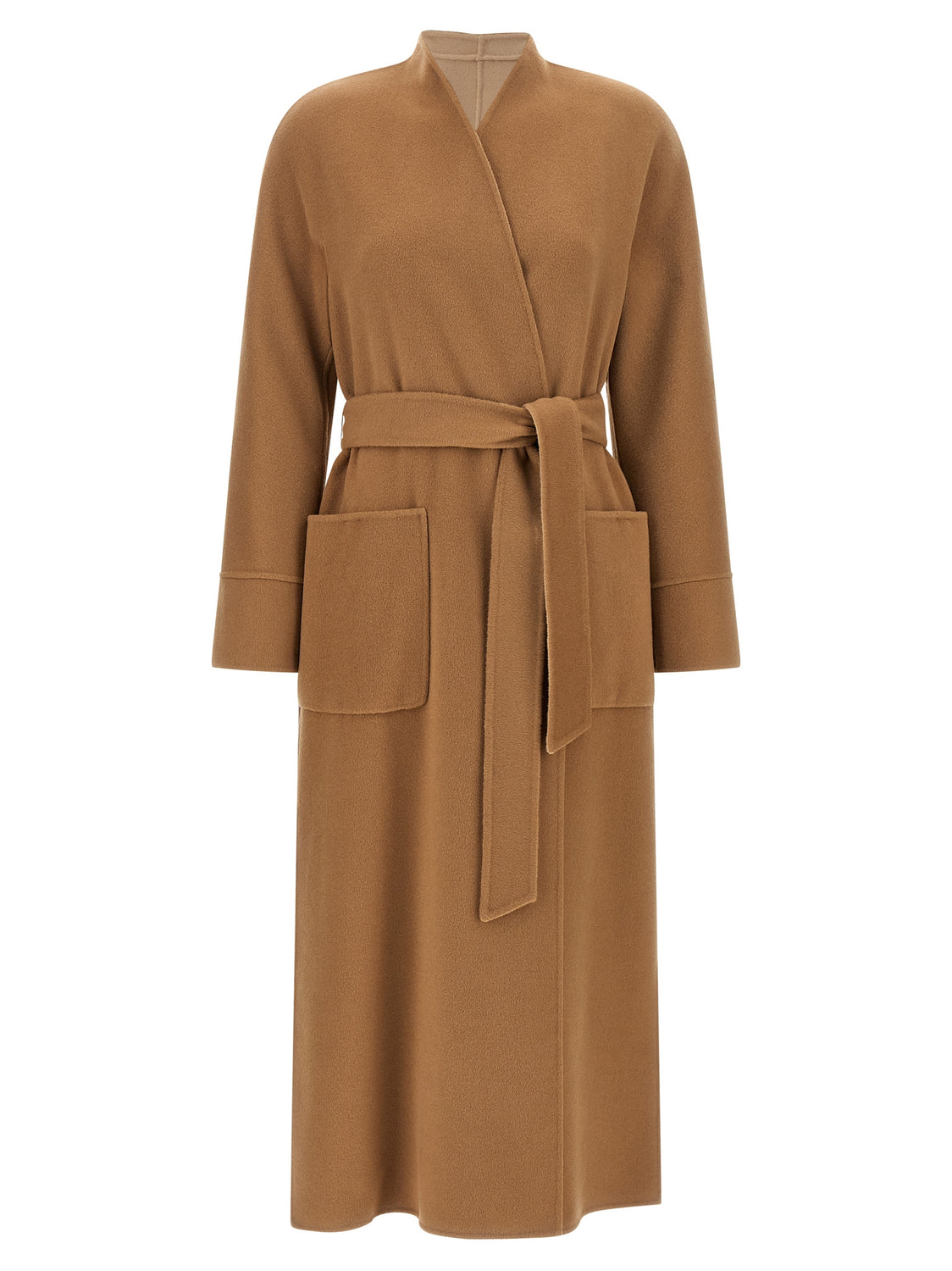 Beige Wool Coat