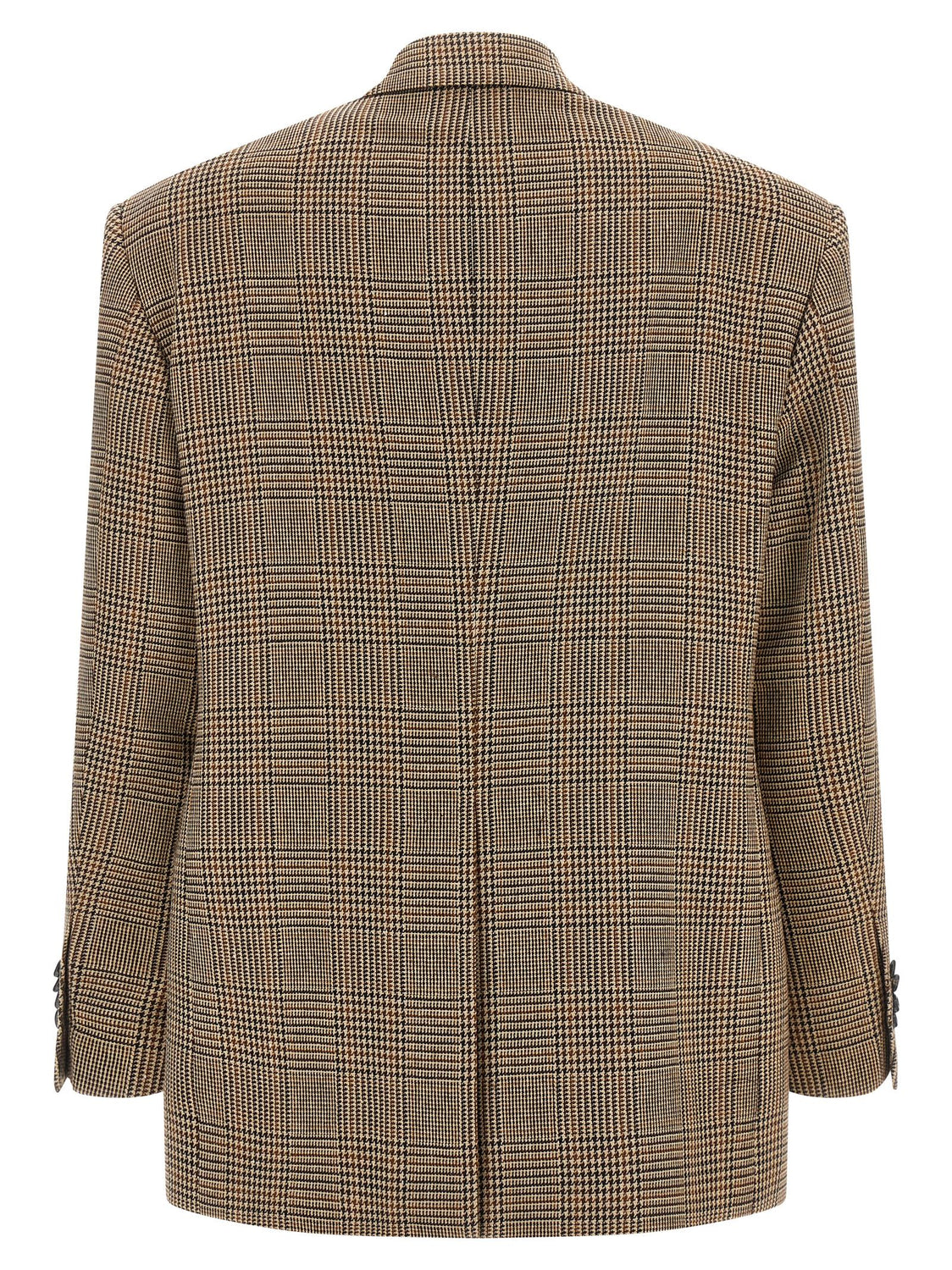 Brown Polyester Blazer