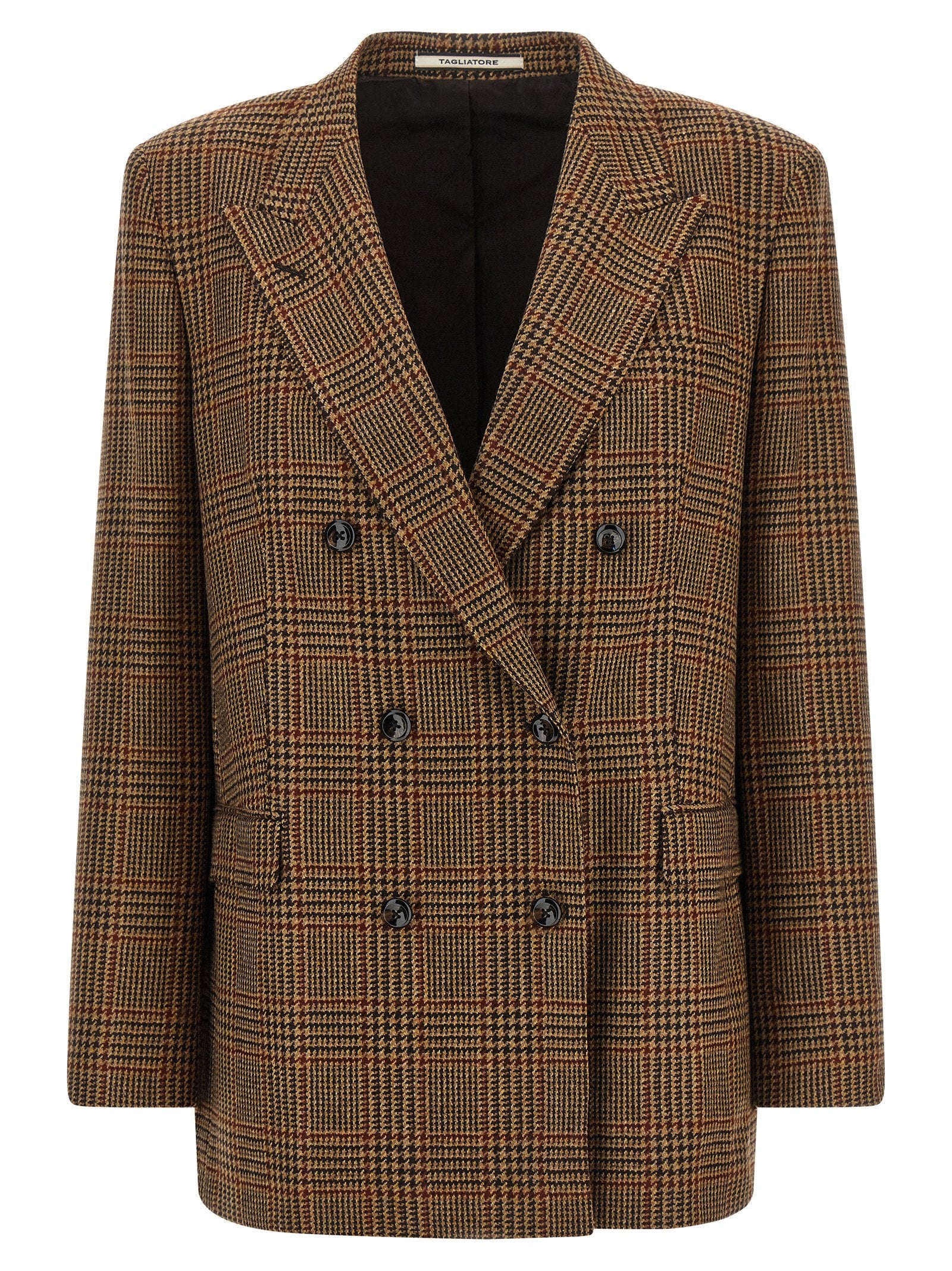 Brown Virgin Wool Blazer