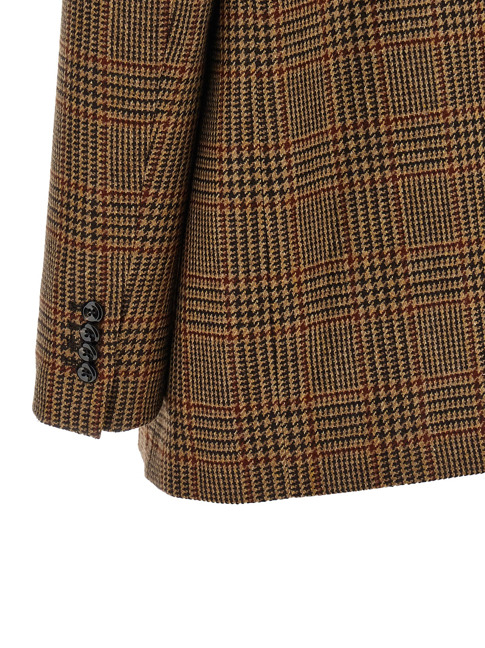 Brown Virgin Wool Blazer