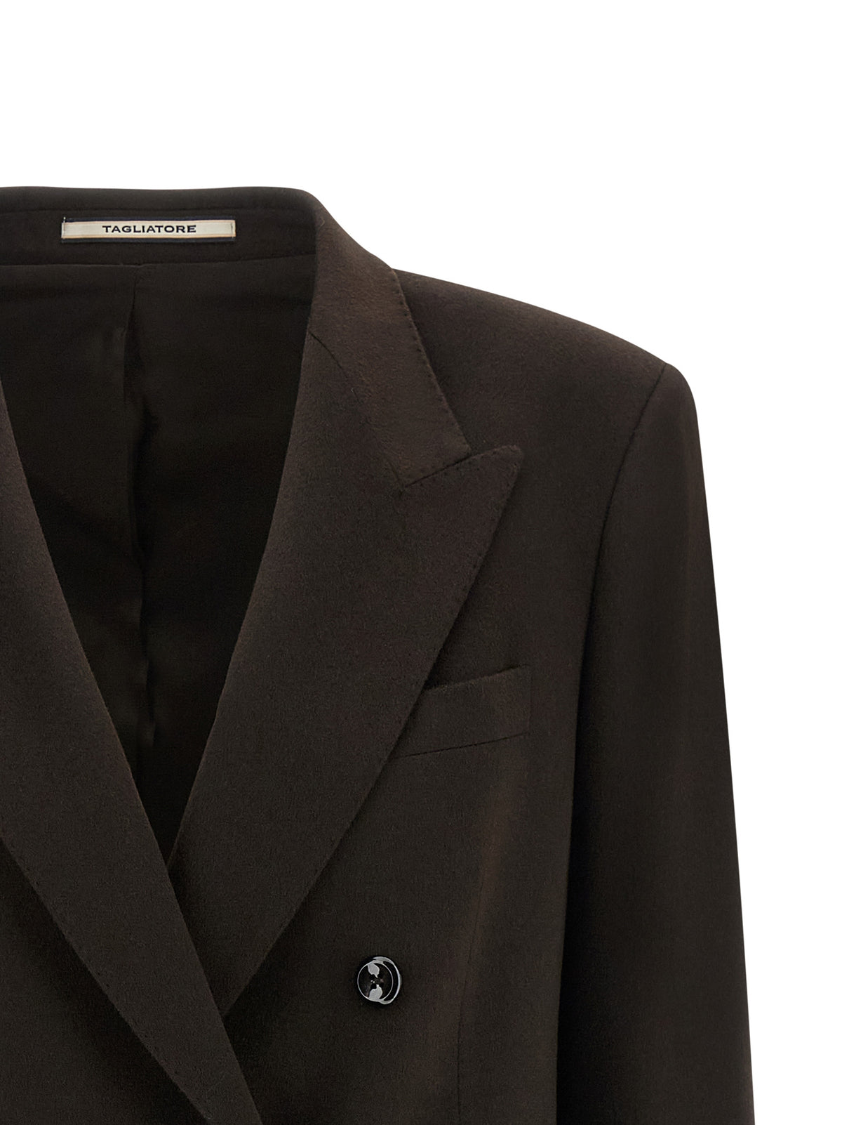 Brown Cashmere Blazer