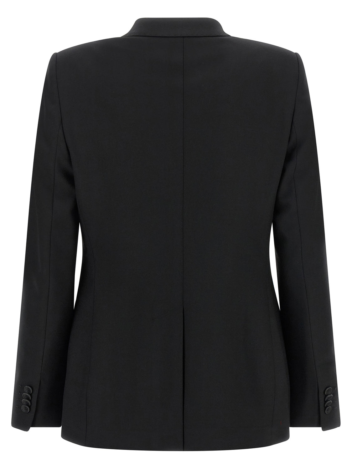 Black Polyester Blazer