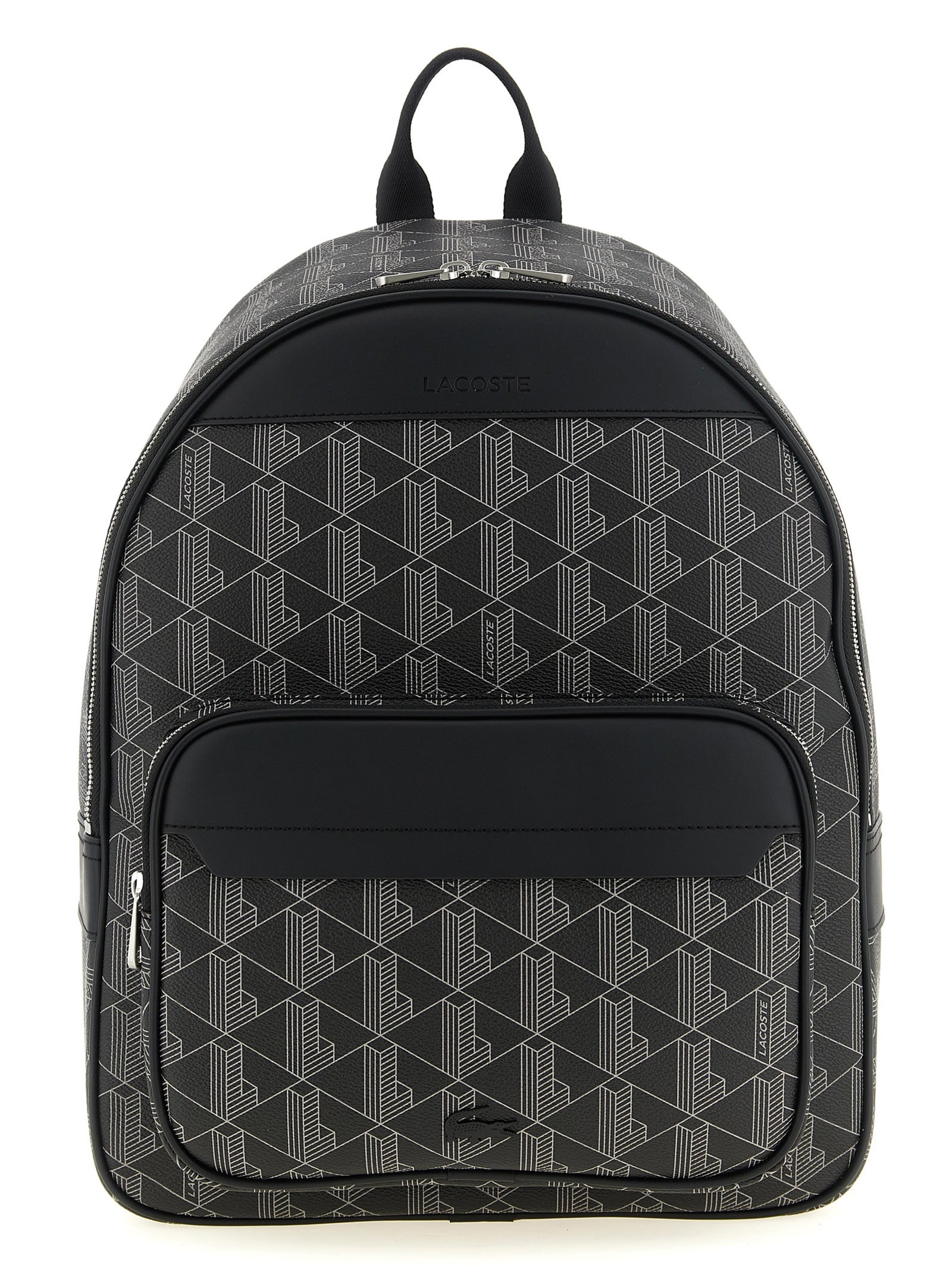 Black Pvc Backpack