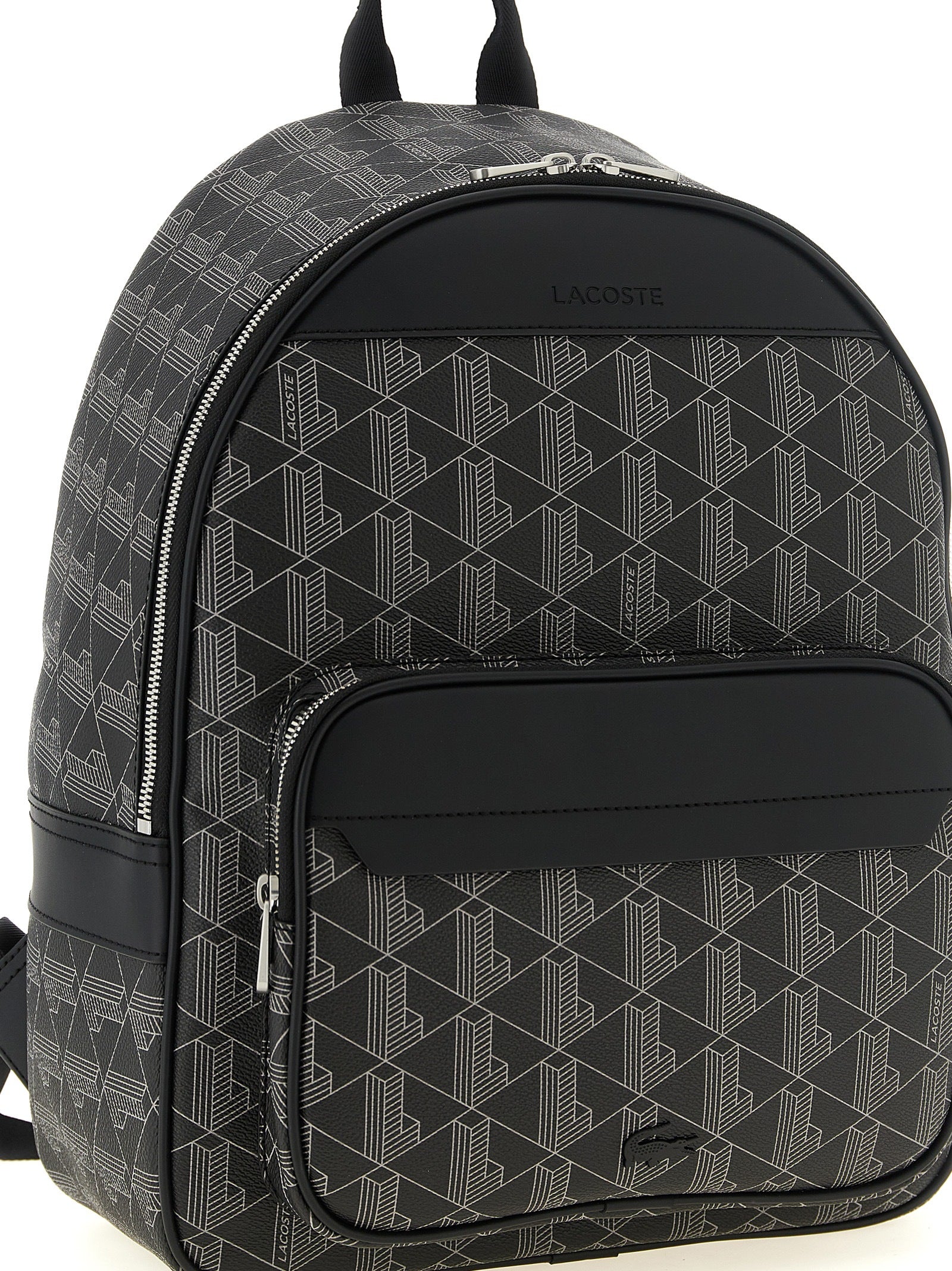 Black Pvc Backpack