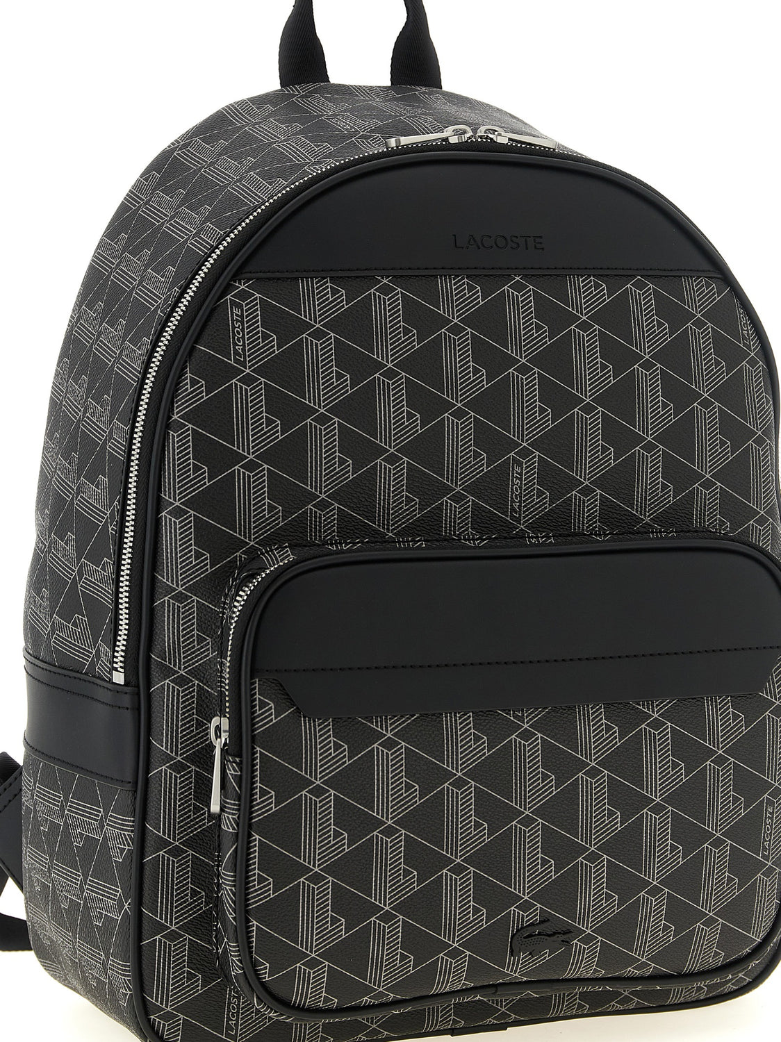 Black Pvc Backpack