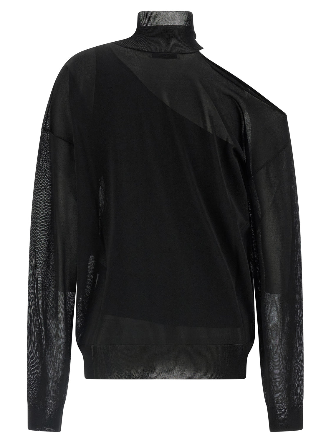 Black Viscose Cardigan