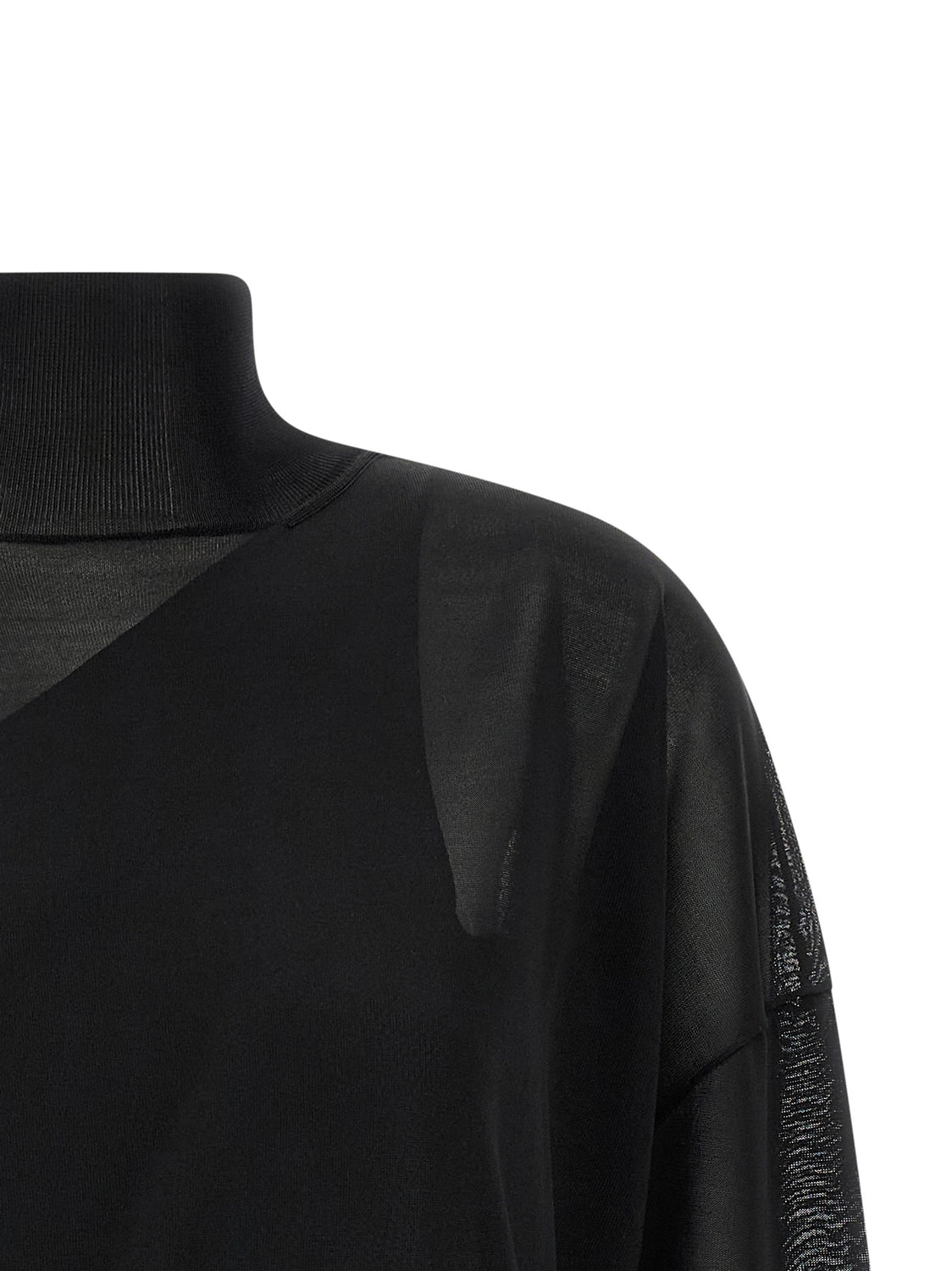 Black Viscose Cardigan