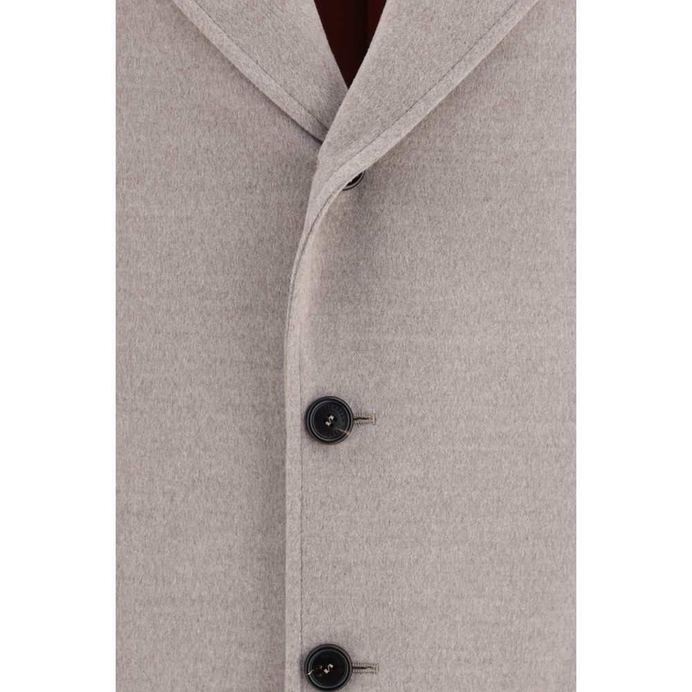 Beige Wool Oves Aries Coat