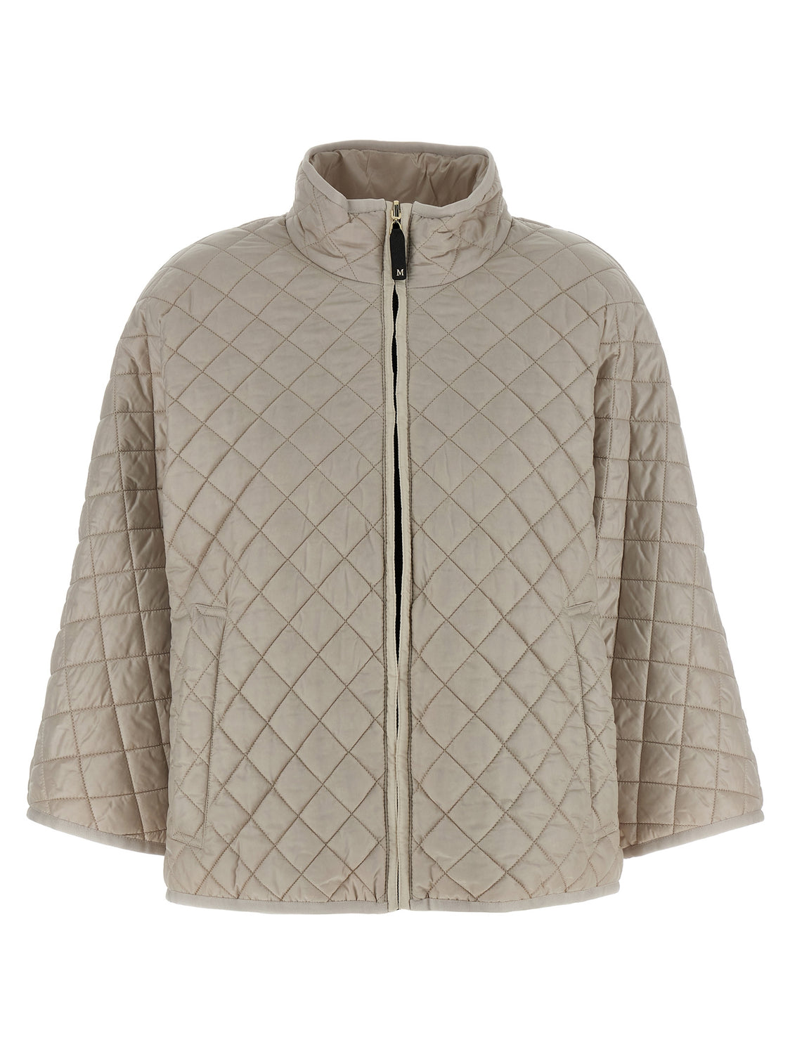Gray Polyester Coat