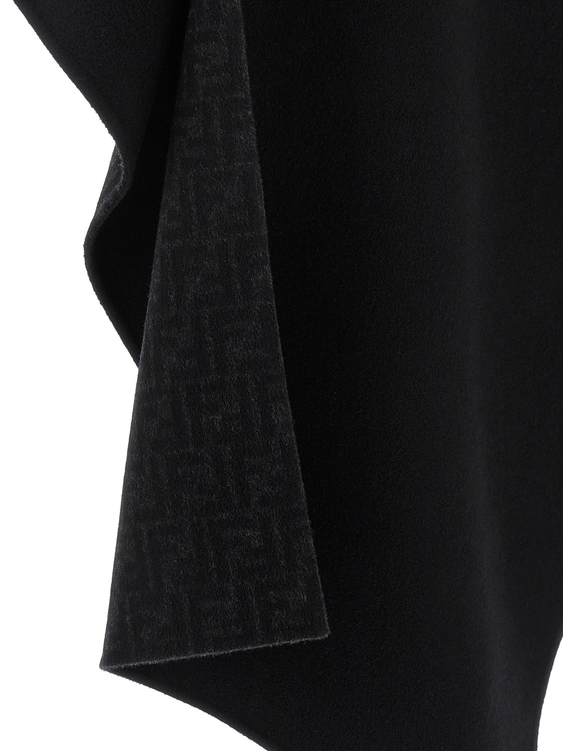Black Virgin Wool Coat