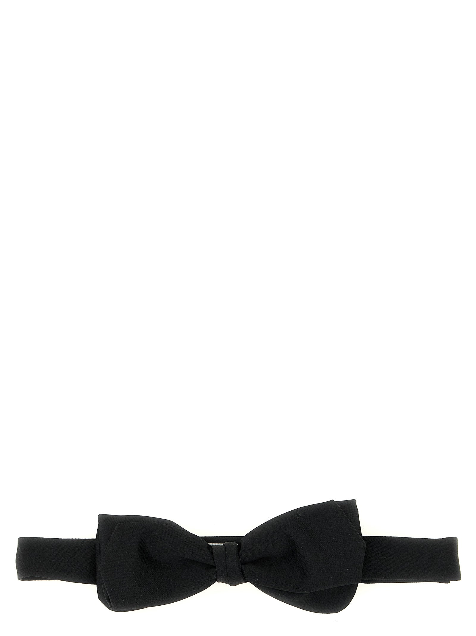 Black Polyester Bowtie