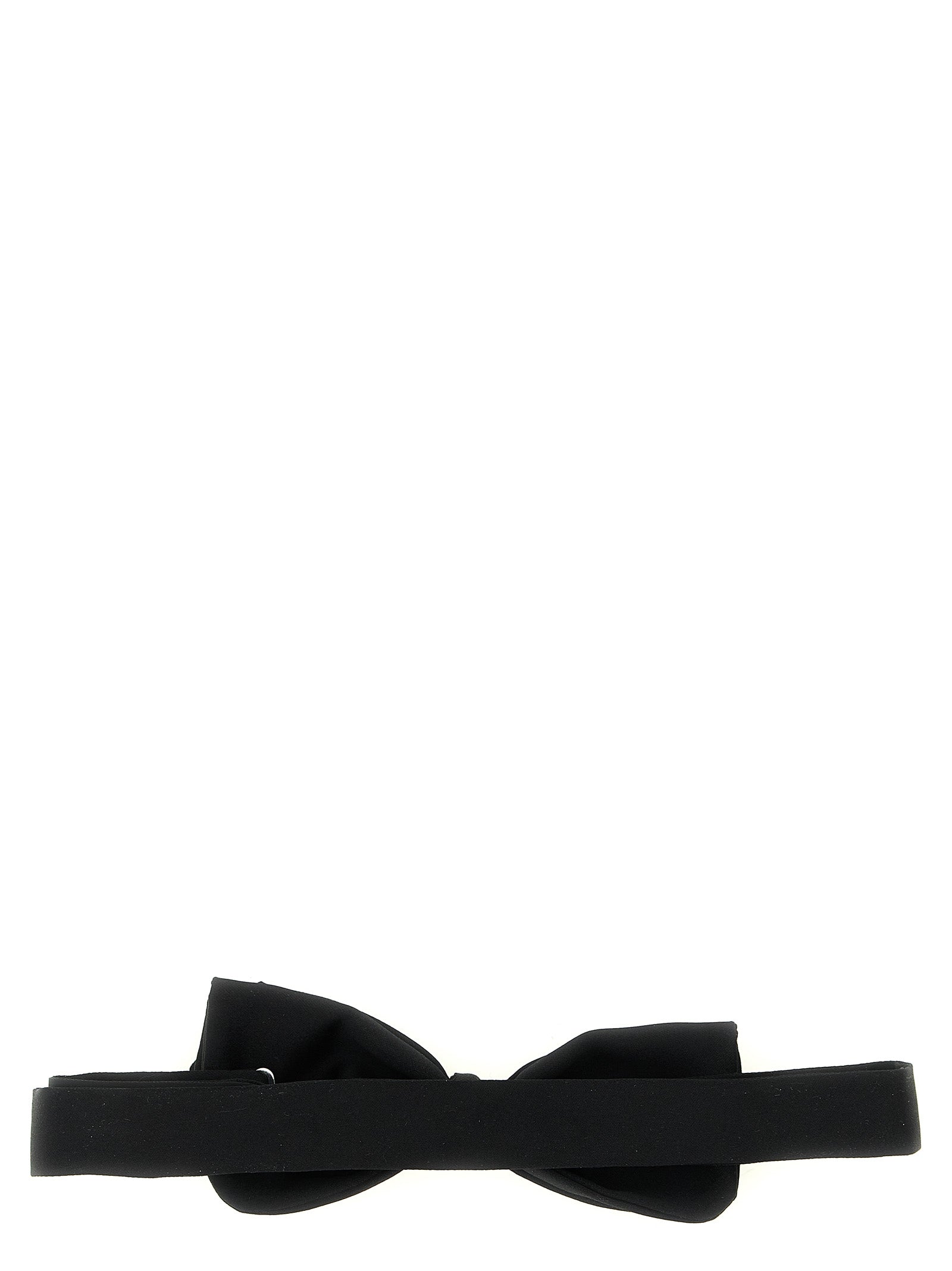 Black Polyester Bowtie