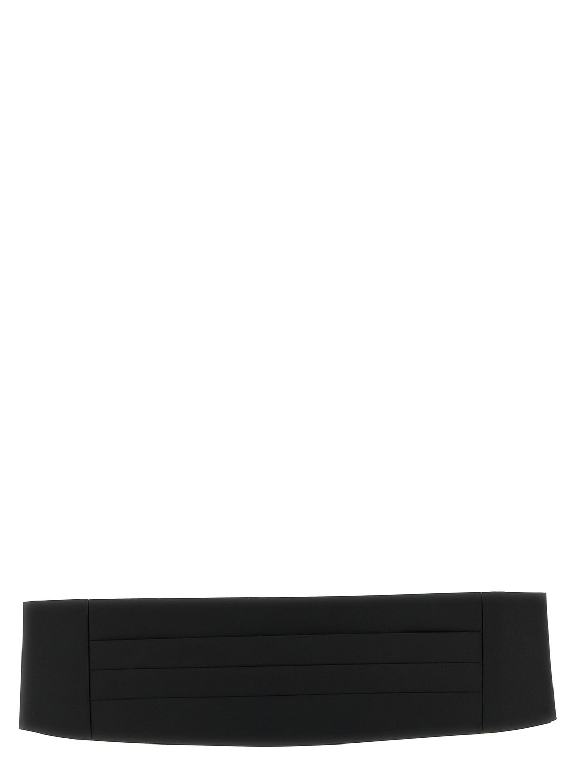 Black Polyester Cummerbund