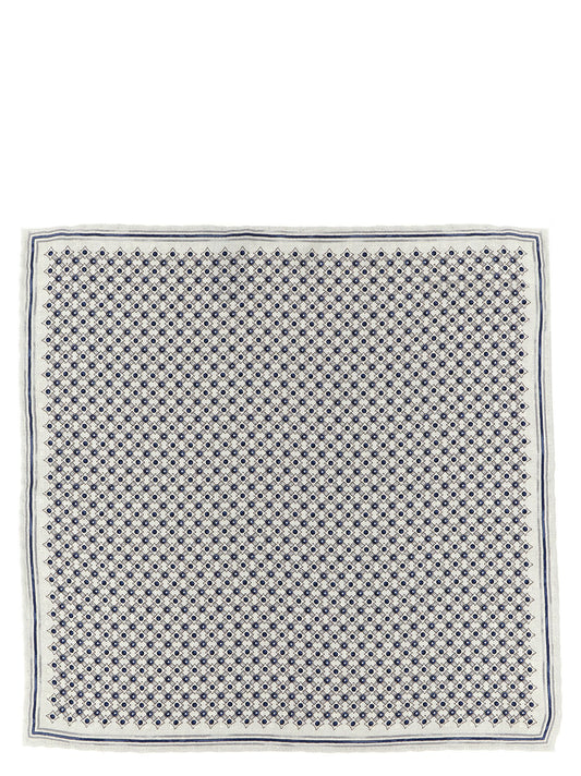 Multicolor Silk Foulard