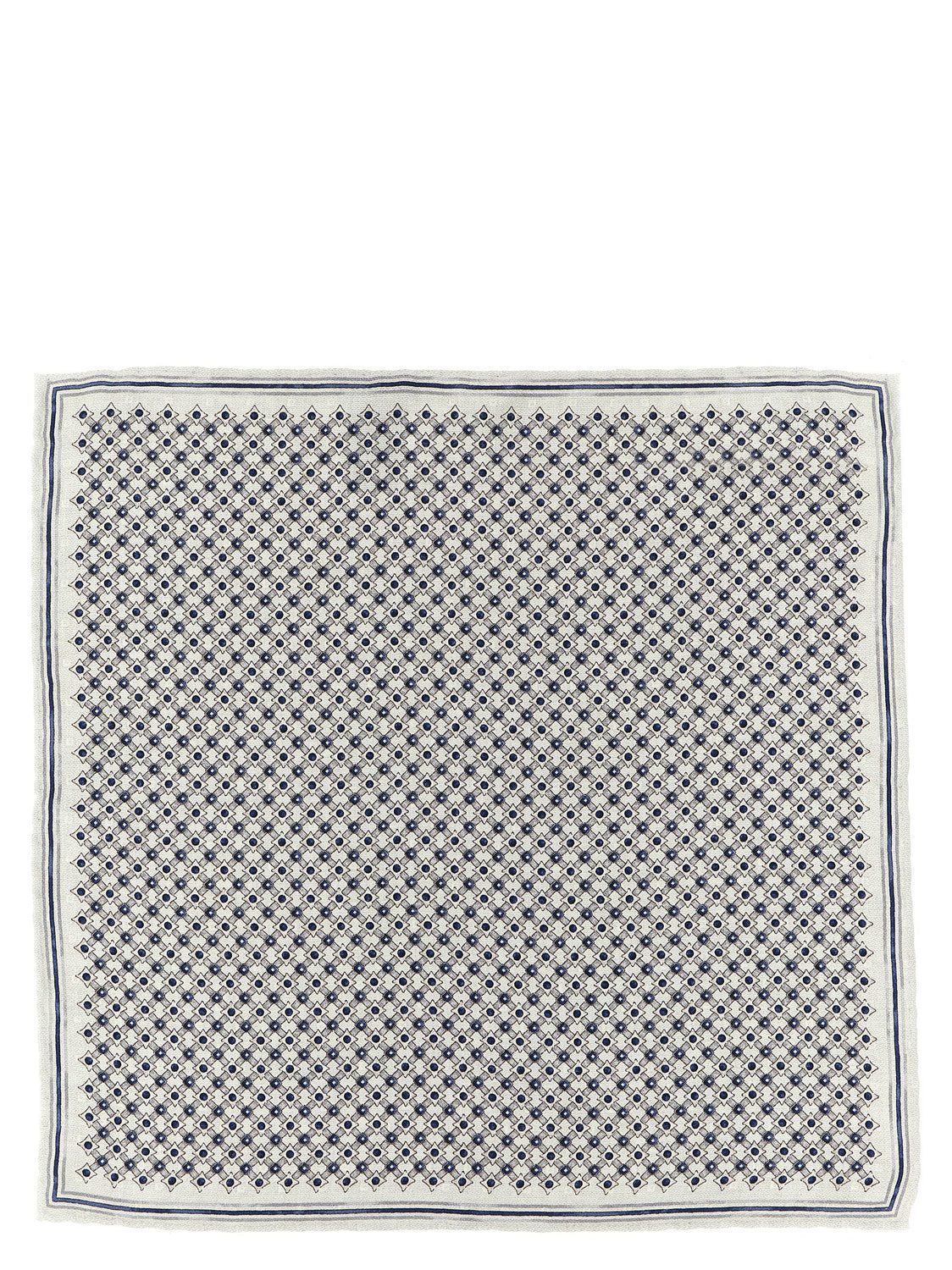 Multicolor Silk Foulard