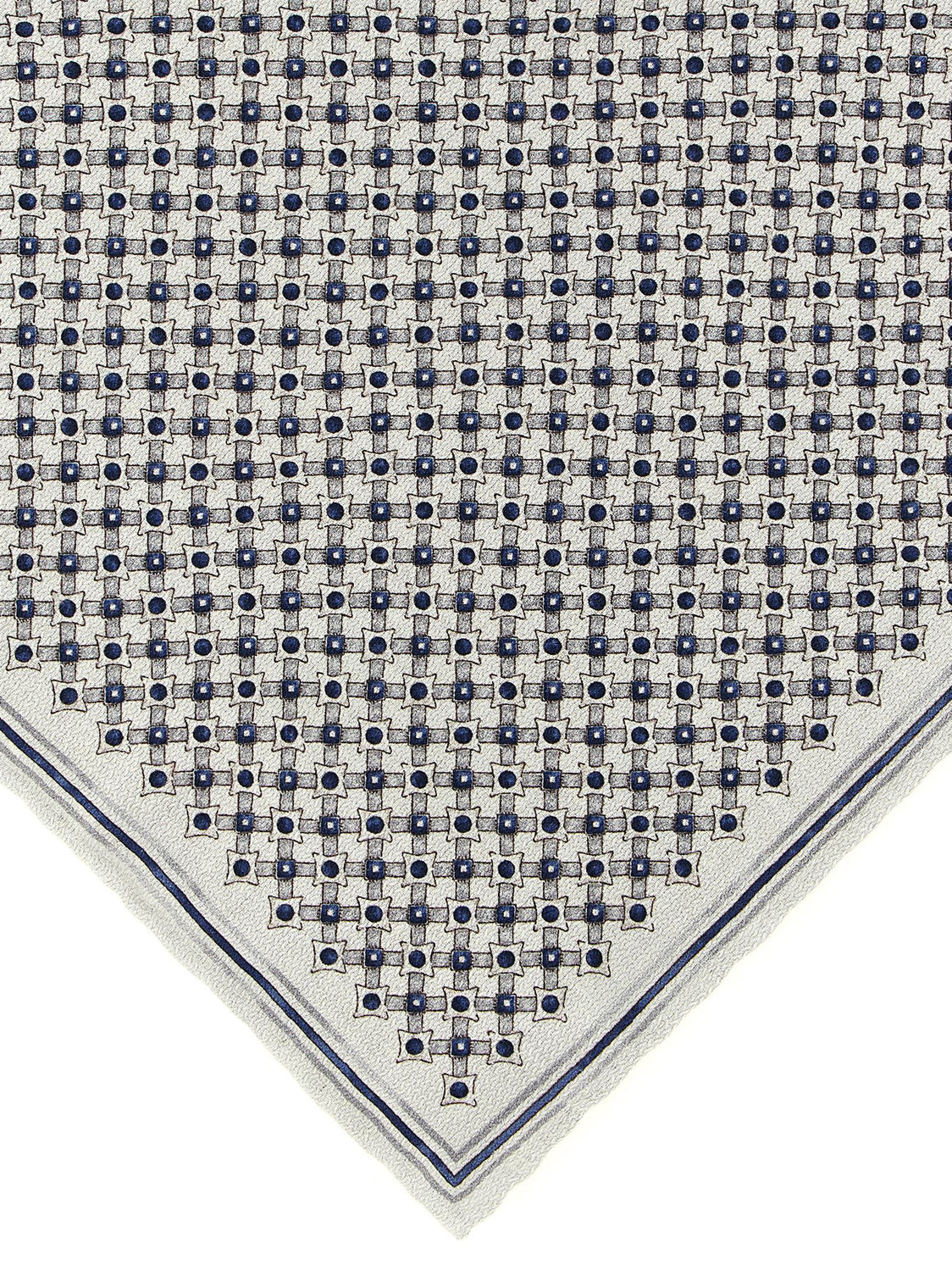 Multicolor Silk Foulard