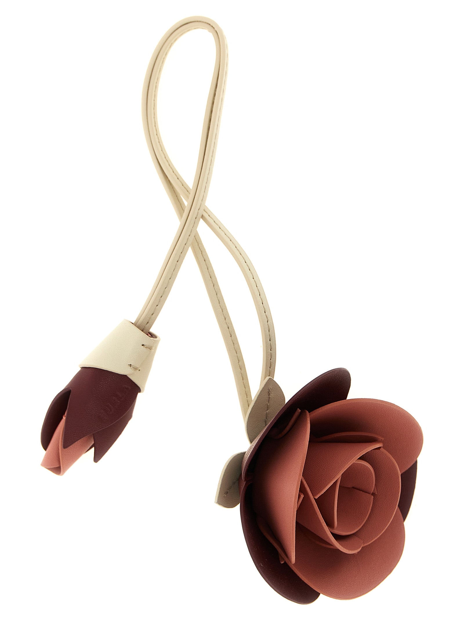 Multicolor Calfskin Keychain