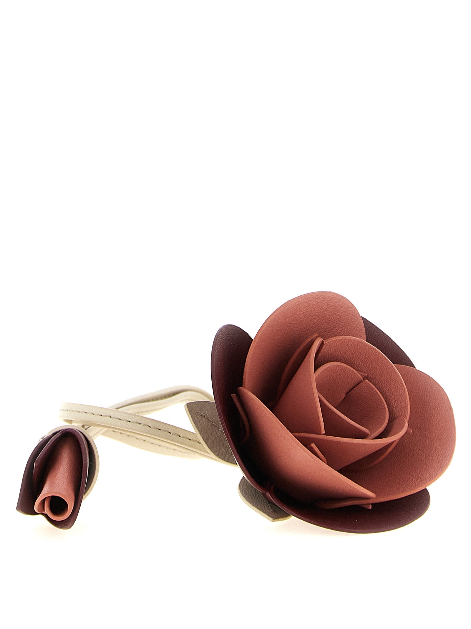 Multicolor Calfskin Keychain