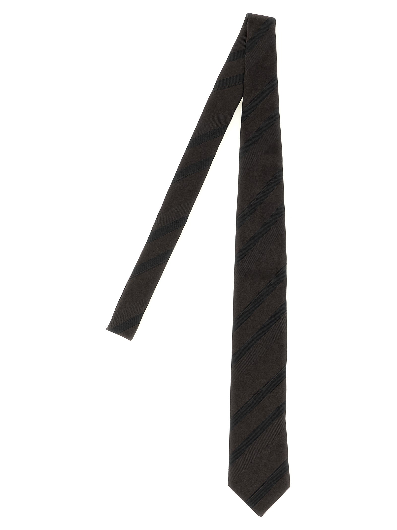 Brown Silk Tie