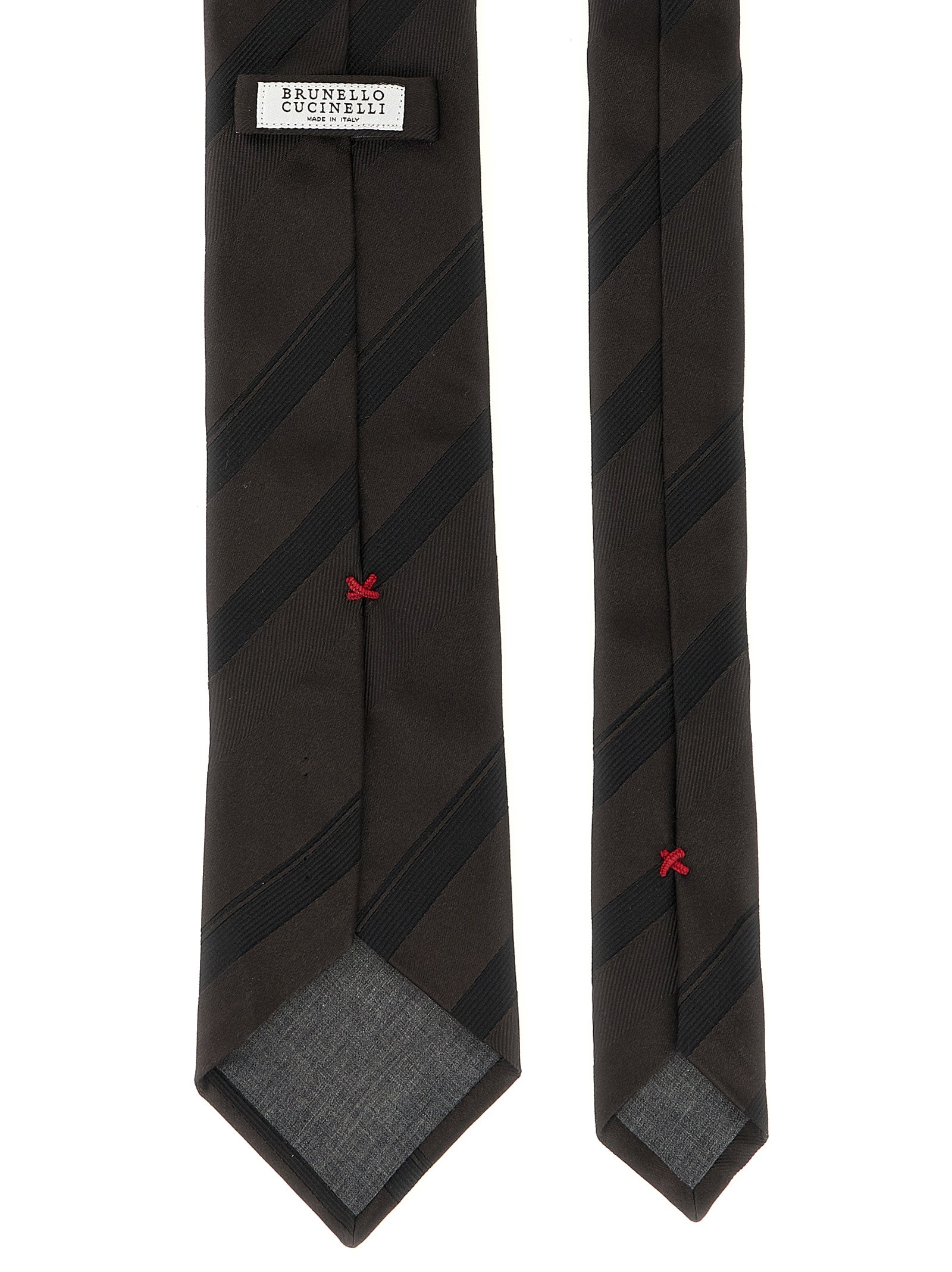 Brown Silk Tie